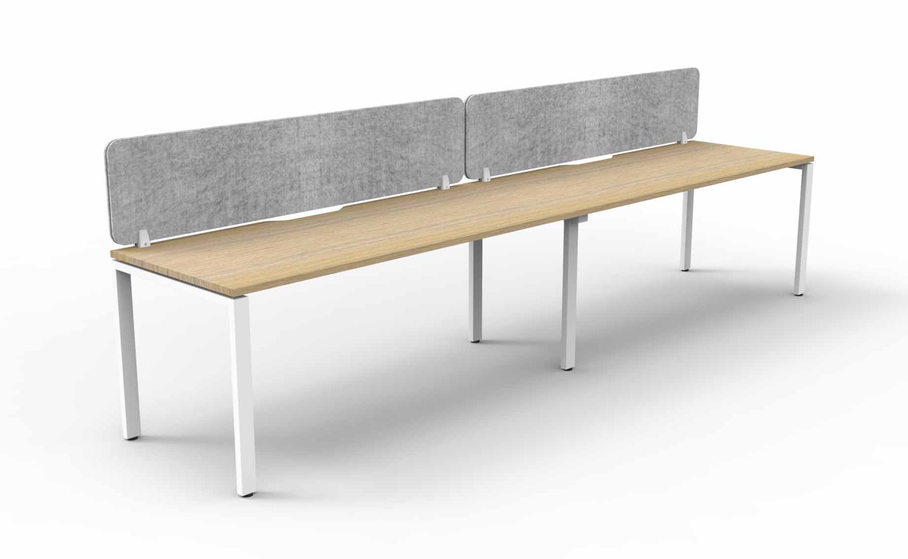 Profile 2 Person Workstation - with Eco Screen